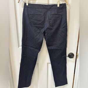 Banana republic ankle crop pants-navy blue